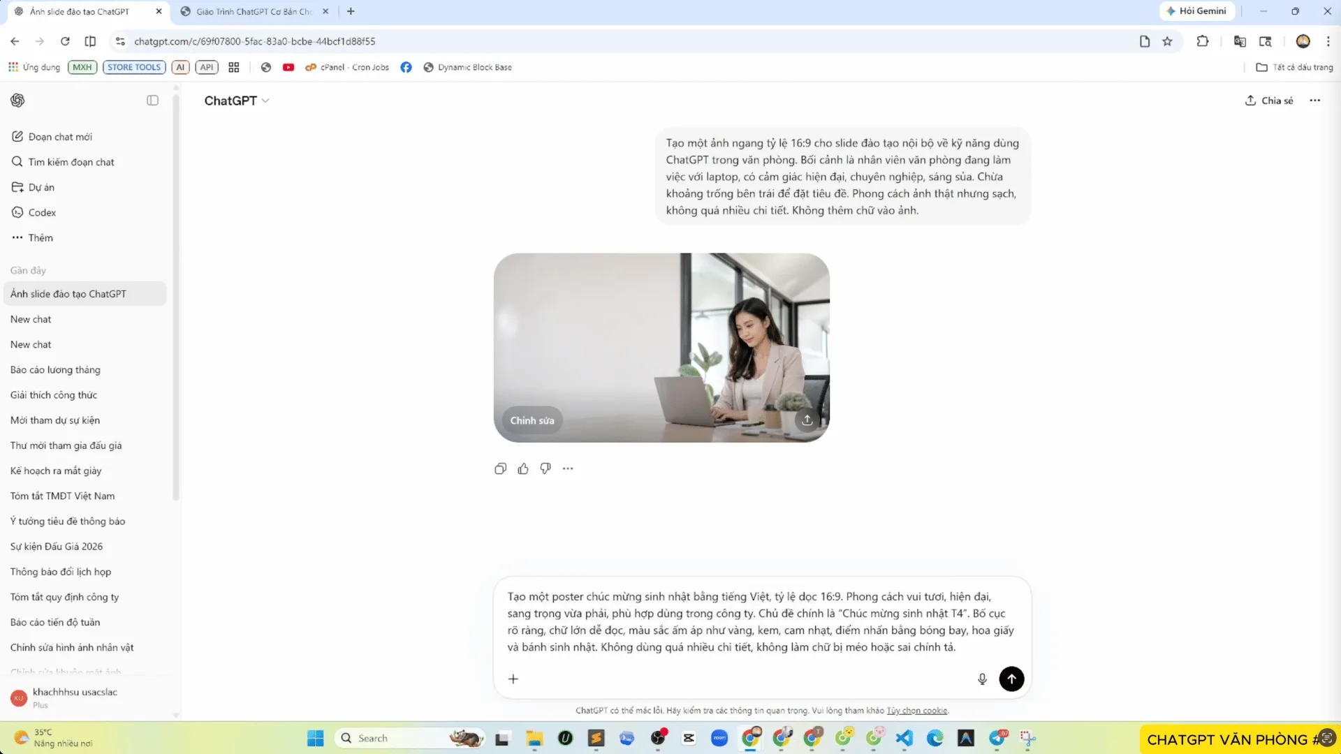 Khóa Học ChatGPT Cơ Bản Cho Dân Văn Phòng