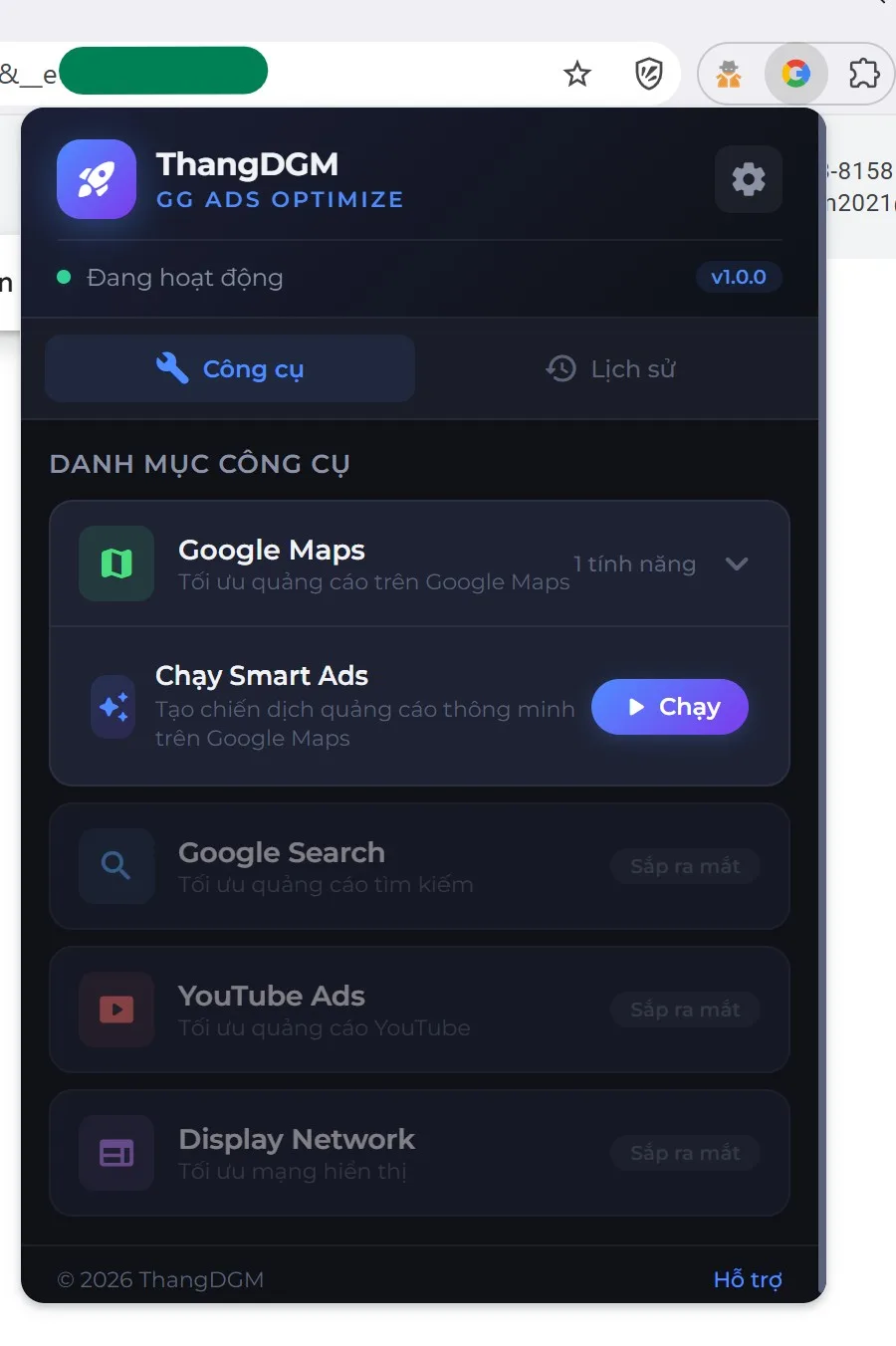 ThangDGM Google Ads Optimize